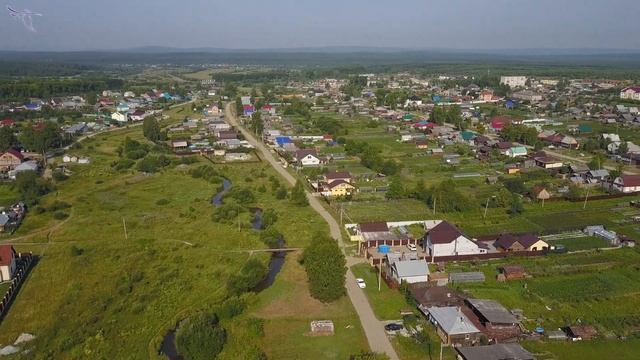 Село Николо Павловское, "Уральская венеция", Лазурный карьер с высоты полёта смотреть онлайн
