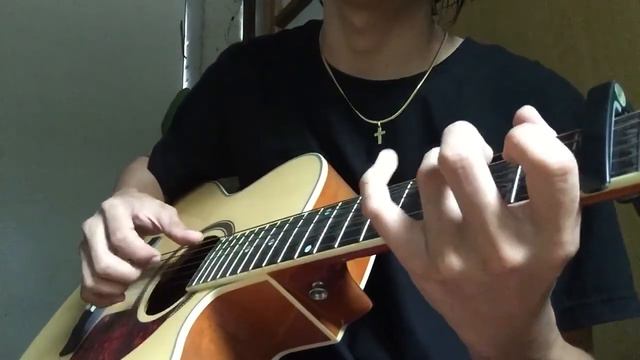 Talking To The Moon - Bruno Mars (guitar fingerstyle cover) смотреть онлайн
