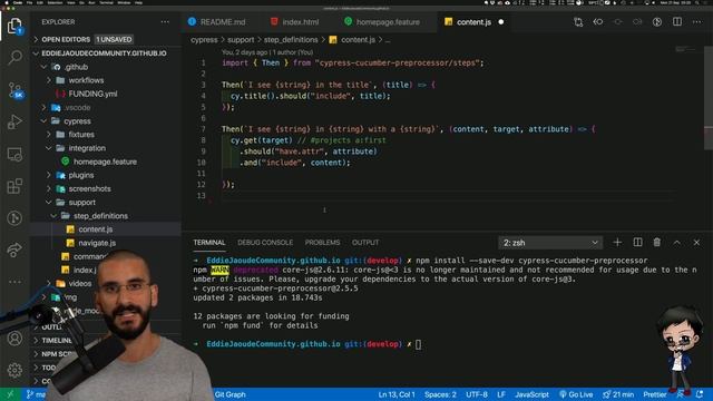 End-to-end testing with Cypress and Cucumber running on GitHub Actions (CI) #OpenSource #DevRel смотреть онлайн