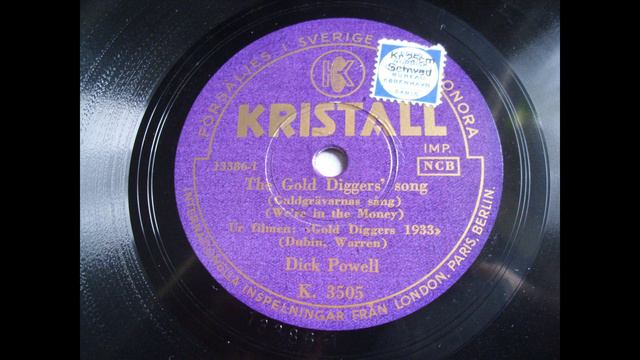 Dick Powell with Orchestra: We're in the money смотреть онлайн