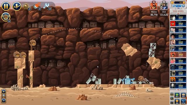 Angry Birds Star Wars Tournament Week 42 Level 1 High Score 116k (No Power-ups) смотреть онлайн
