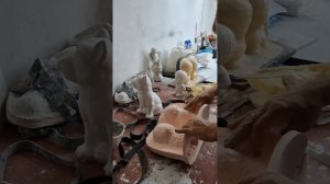 производство  копилок из гипса