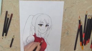Как нарисовать Аниме девушку | How to draw Anime girl