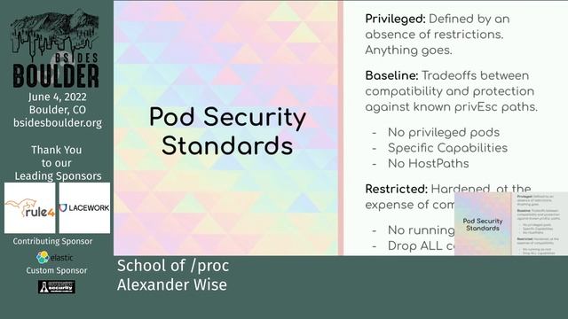 BSides Boulder 2022 - School of /Proc смотреть онлайн