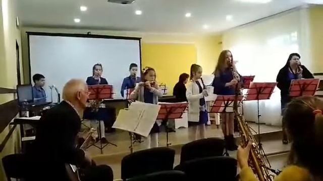 П.Чайковский Танец Пастушков (фрагмент) Dans for wind band смотреть онлайн