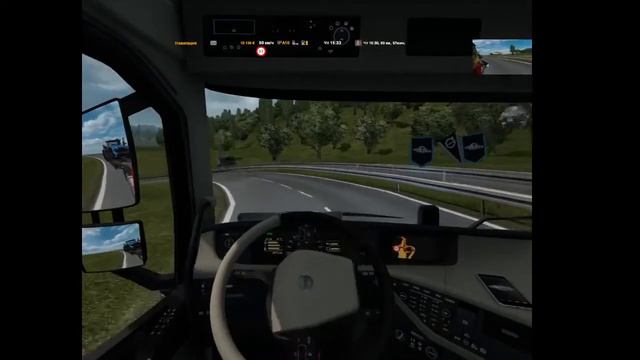 Euro Truck Simulator 2 (игра без клавиатуры) смотреть онлайн
