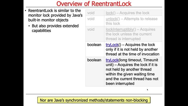 Java ReentrantLock (Part 2) смотреть онлайн