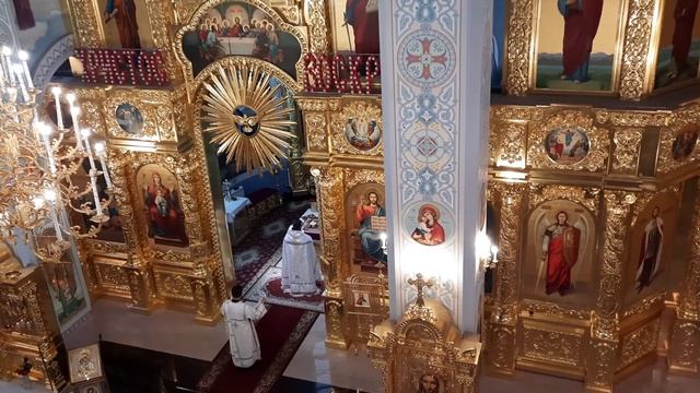 Ектения просительная знаменного распева. Мужской хор. Регент диакон Алексей Висков смотреть онлайн