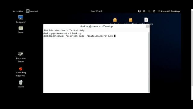 Install Java and Minecraft on SteamOS! смотреть онлайн