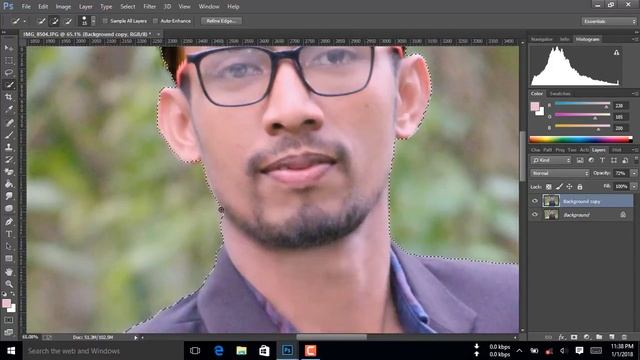 Photoshop cc Tutorial.Outdoor Portrait edits смотреть онлайн