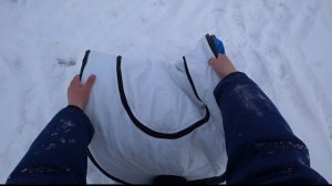 как сложить шестигранную палатку #палаткаавтомат #каксложить #рыбалкавидео