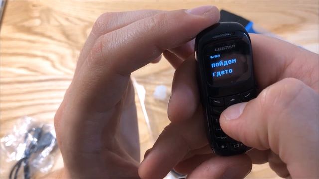 L8Star BM70 - самый маленький в мире мобильный телефон из Китая смотреть онлайн