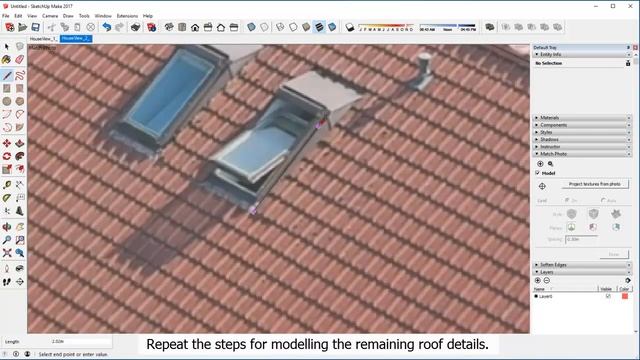 [Tutorial] Model your building with Sketchup Make (Photo Matching) and use it in PV*SOL premium смотреть онлайн