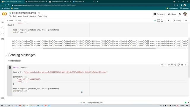 #telegram #automation | Telegram Bots | Lesson10 Sending Messages In A Group смотреть онлайн