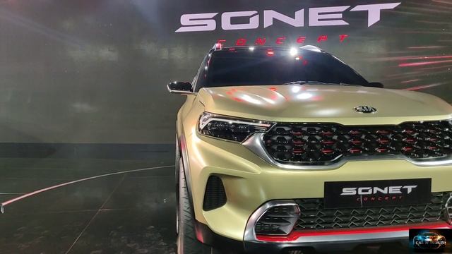 Kia Sonet Concept First Look AutoExpo2020 New Sub 4 Meter SUV Complete Walkaround In Hindi смотреть онлайн