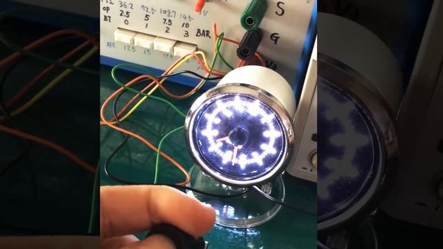 How to Adjust the time for 52mm Clock Truck Time Traditional Style 12V смотреть онлайн