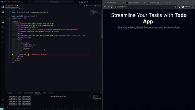 Fullstack Todo App: Next.js 13, React, Clerk, Tailwind, Prisma, RTK - PART 2 смотреть онлайн