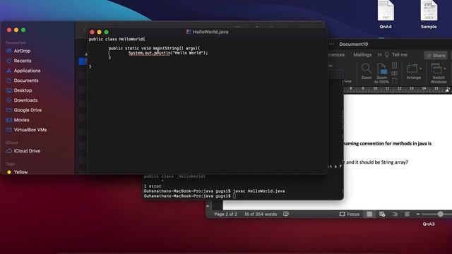 Java Hello World Program in Detail смотреть онлайн