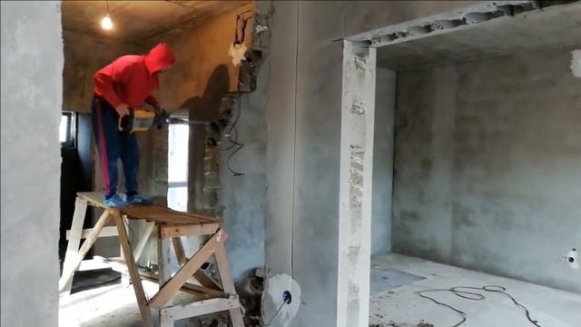 #Анапа #Гостагаевская/Ломают стены в нашем доме/ ПМЖ на Юге. смотреть онлайн