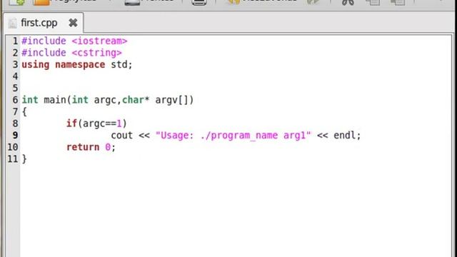 C++ Tutorial 15 - Command Line Arguments