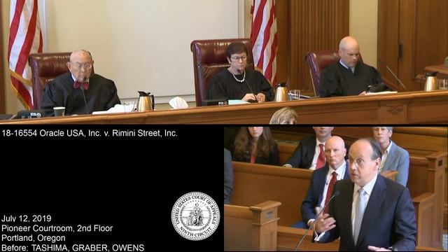 18-16554 Oracle USA, Inc. v. Rimini Street, Inc. смотреть онлайн