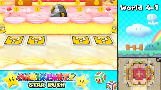 World 3-1 (Toad Scramble) - Mario Party: Star Rush смотреть онлайн