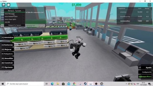 Retail tycoon Roblox hack MONEY 200k!༄ Script pastebin ༄ (WORKING)