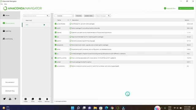Creating an Environment in anaconda and activate that in command prompt (cmd) смотреть онлайн
