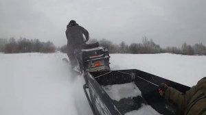 СМ-002, Выходной на снегоходах