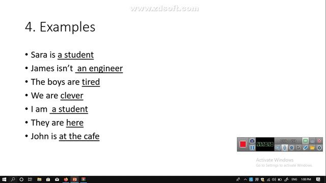 English Language - First Stage - The Present Simple Tense смотреть онлайн