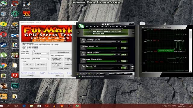 разгон RADEON R200 sErias (R290) смотреть онлайн