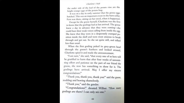 Charlotte’s Web Chapter 6 Read Aloud смотреть онлайн