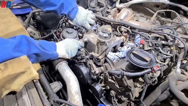 Туарег NF уходит антифриз! 3.0TDI CRCA смотреть онлайн