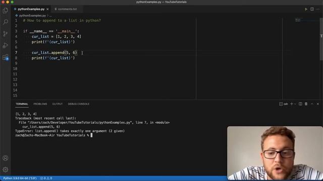 How To Append To A List In Python смотреть онлайн
