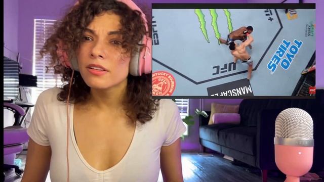 GIRL REACTS TO UFC TOP FINISHES! EXTREME KNOCKOUTS смотреть онлайн