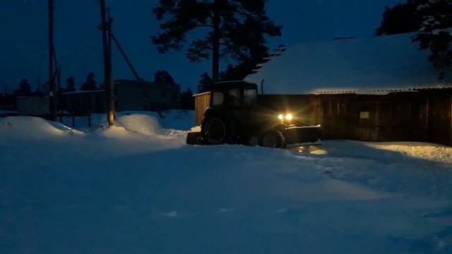 мтз 82? СНЕГОУБОРЩИК??? смотреть онлайн