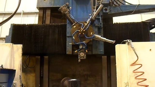 Giddings and Lewis 48" CNC Turret Type Vertical Borer смотреть онлайн