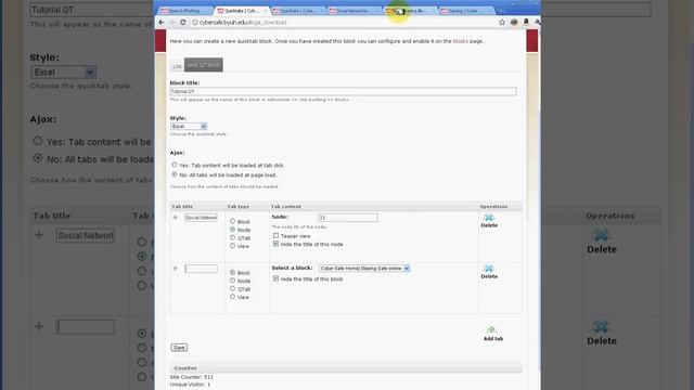 Drupal Tutorial: Creating Quick Tabs in Drupal смотреть онлайн