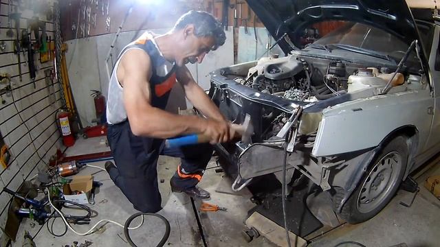 Замена телевизора 2110 Без ремонта заднего крыла Часть 2 смотреть онлайн