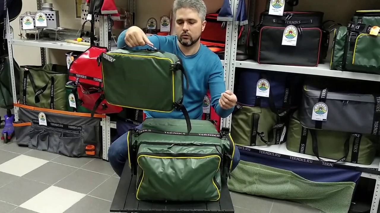 ЛУЧШАЯ РЫБОЛОВНАЯ СУМКА-ТРАНСФОРМЕР от ТЕРНИКС! смотреть онлайн