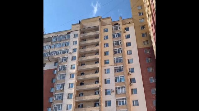 08.04.22 первый день демонтажа кирпичной кладки ЖК Кампус