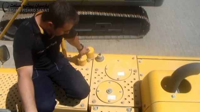 Volvo Excavator EC210BLC ,filters Services, Maintenance,