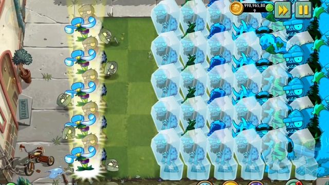 Pvz 2 Challenge - Every Plant Power Up Vs Team Jurassic Marsh Frozen смотреть онлайн