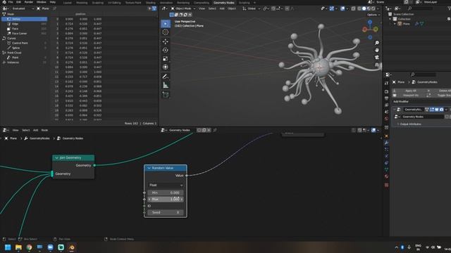Create a procedurally generated alien in Blender 3.0 with Geometry Nodes смотреть онлайн