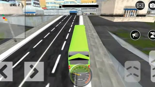 Bus Driving Simulator Game! City Road Drive - Android gameplay смотреть онлайн