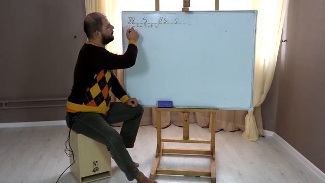 Как играть на кахоне. Урок 4 - ритмическая основа смотреть онлайн