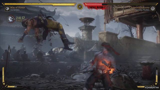 Mortal Kombat 11 - Liu Kang (Dragon Devil) Vs. Shang Tsung (VERY HARD) смотреть онлайн