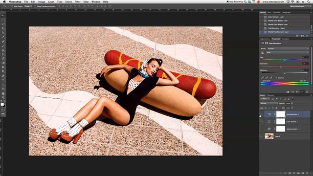 Color Grading - Photoshop Tutorial " Best of Four" смотреть онлайн