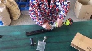 Насадка на ушм кусторез сборка