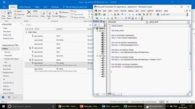 Learn MS Excel-Video 453- VBA - Move emails from specific date ranges смотреть онлайн